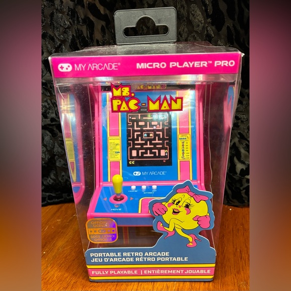 Fully Playable ‘Ms.PAC-MAN’ Micro Player Pro Portable Arcade Game - Picture 2 of 9